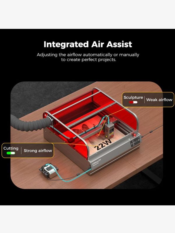 Creality Falcon2 Pro Enclosed Laser Engraver And Cutter For 44w - Image 4